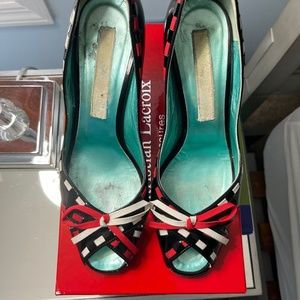 Christian Lacroix size 38 1/2 (think that’s 7 1/2 american